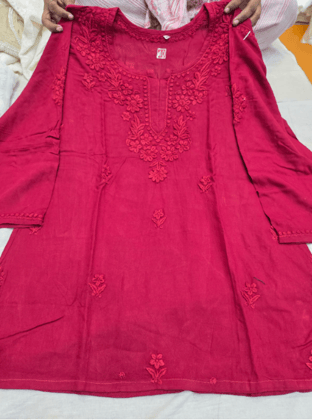 Top Rayon Neck Buti