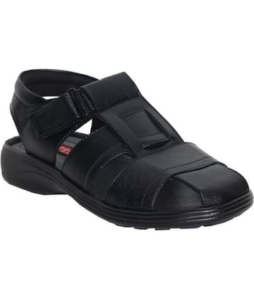 Leeport - Black  Men's Sandals