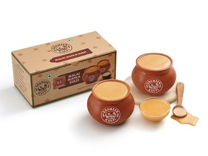 Desi Malai Matka Kulfi (Pack of 2)