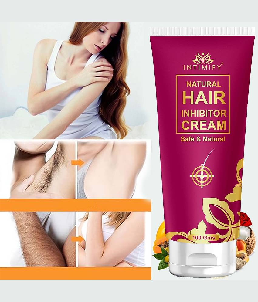Intimify Hair Inhibitor Cream, Hair Removing Cream, Permanent Hair Removal, 100 Gms