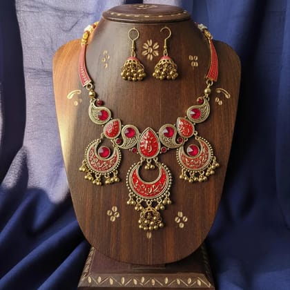 Elayne Ruby Noor Necklace Set