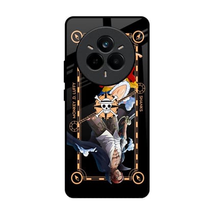 Shanks & Luffy Glass Case for Realme 14 Pro 5G