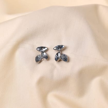 Moonlight Magic Earrings - Light Blue-Silver