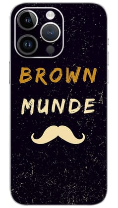 Brown monde quotes Mobile Skin Wrap  - QUOA0088