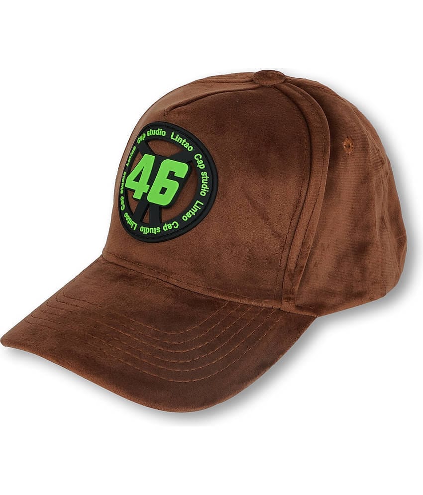 PENYAN Brown Cotton Men's Cap ( Pack of 1 )