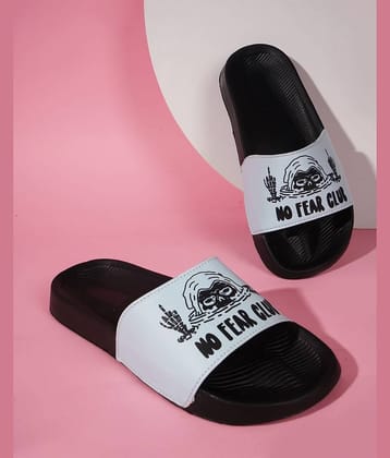 PERY PAO Blue Men's Slide Flip Flop