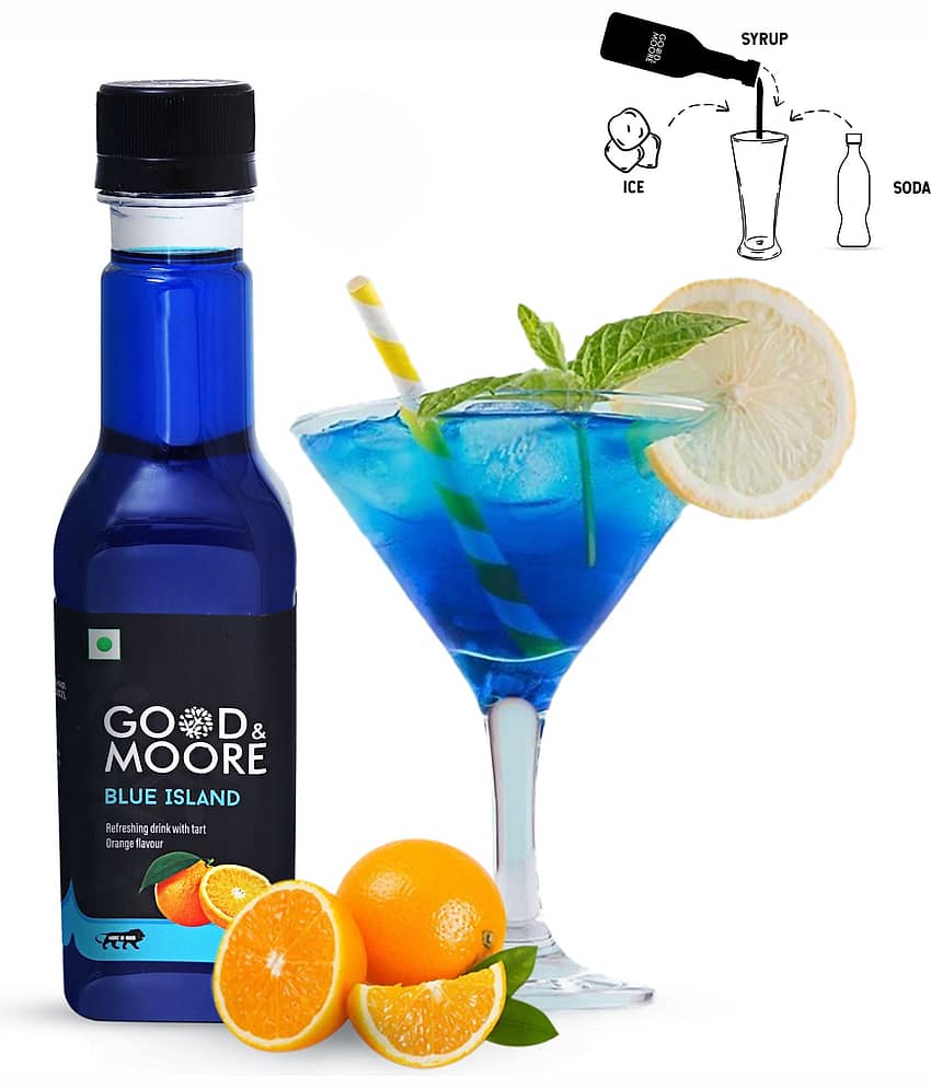 GOOD+MOORE Blue Island Syrup 250 mL