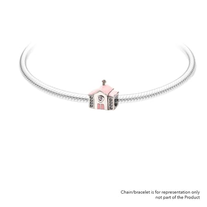 Sweet Home | 925 Silver charms for Bracelets / Chain-Free / Silver / Modern