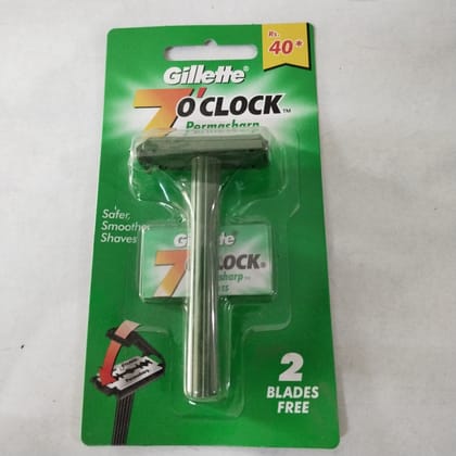Gillette 7 o clock permasharp