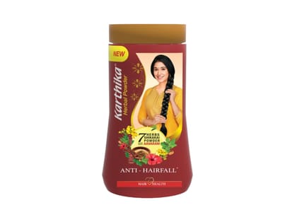 (Pack of 4) Karthika Herbal Powder Container - 170 gm (Pack of 4) Karthika Herbal Powder Container - 170 gm