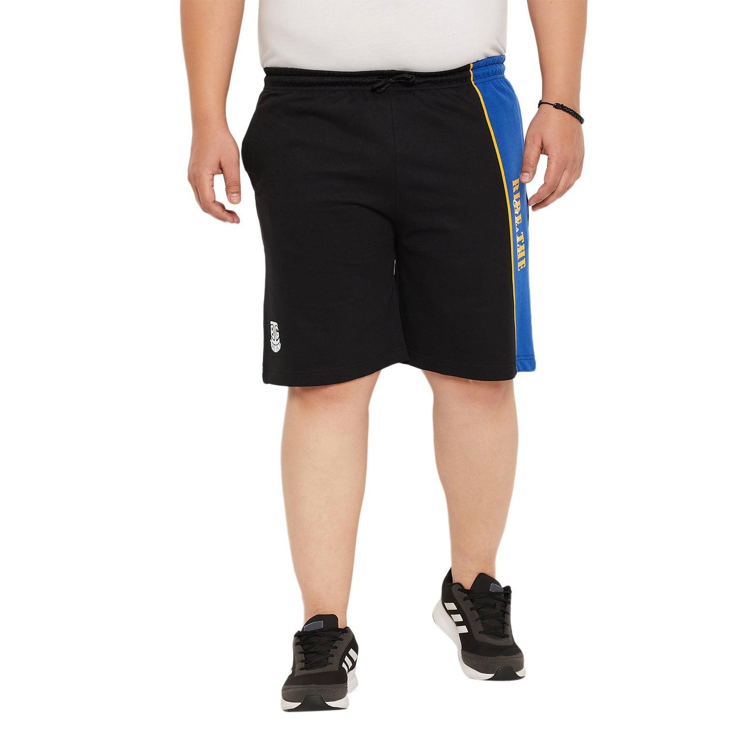 Men Plus Size Beeta Printed Shorts - 2XL