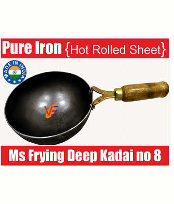 Veer - Iron Non coated Deep Kadhai 1
