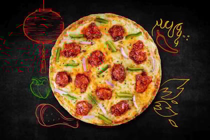 Dragonfire Chicken Medium Pizza (Serves 2)