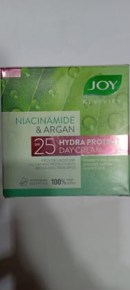 Joy revivify niacinamide & argan 25 hydra protect day cream 50 ml