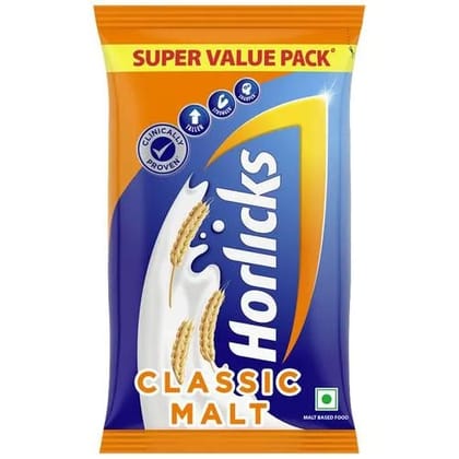 Horlicks Health & Nutrition Drink - Classic Malt, 450 gm