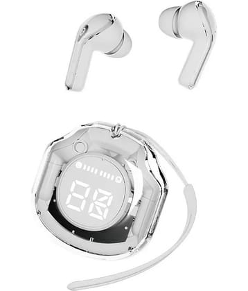 COREGENIX Ultrapodspro Bluetooth True Wireless (TWS) In Ear 8 Hours Playback Low Latency,Powerfull bass IPX4(Splash & Sweat Proof) White