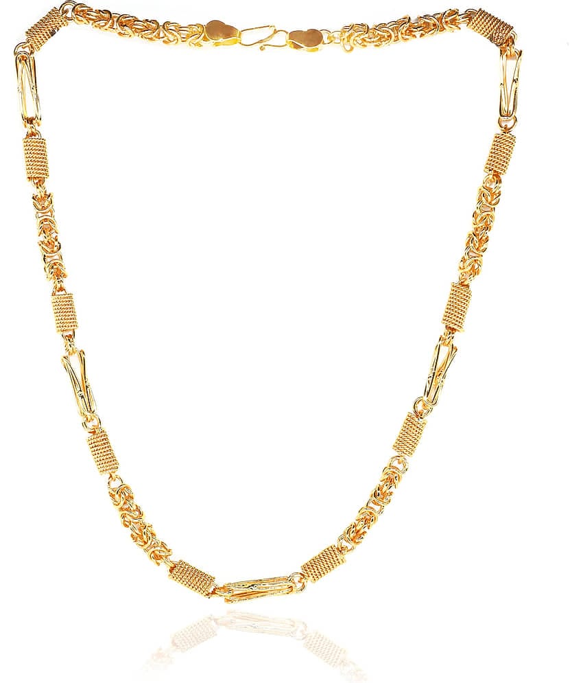 SHANKH-KRIVA Gold Plated Chain ( Set of 1 )