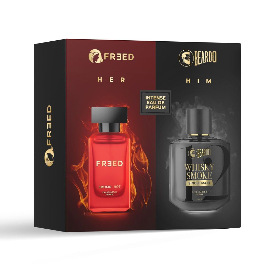 Beardo & Freed Spicy Perfume Gift Set (For Him & Her)