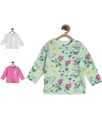 MINI KLUB Pack of 3 Baby Girls 100% Cotton ( Multi )
