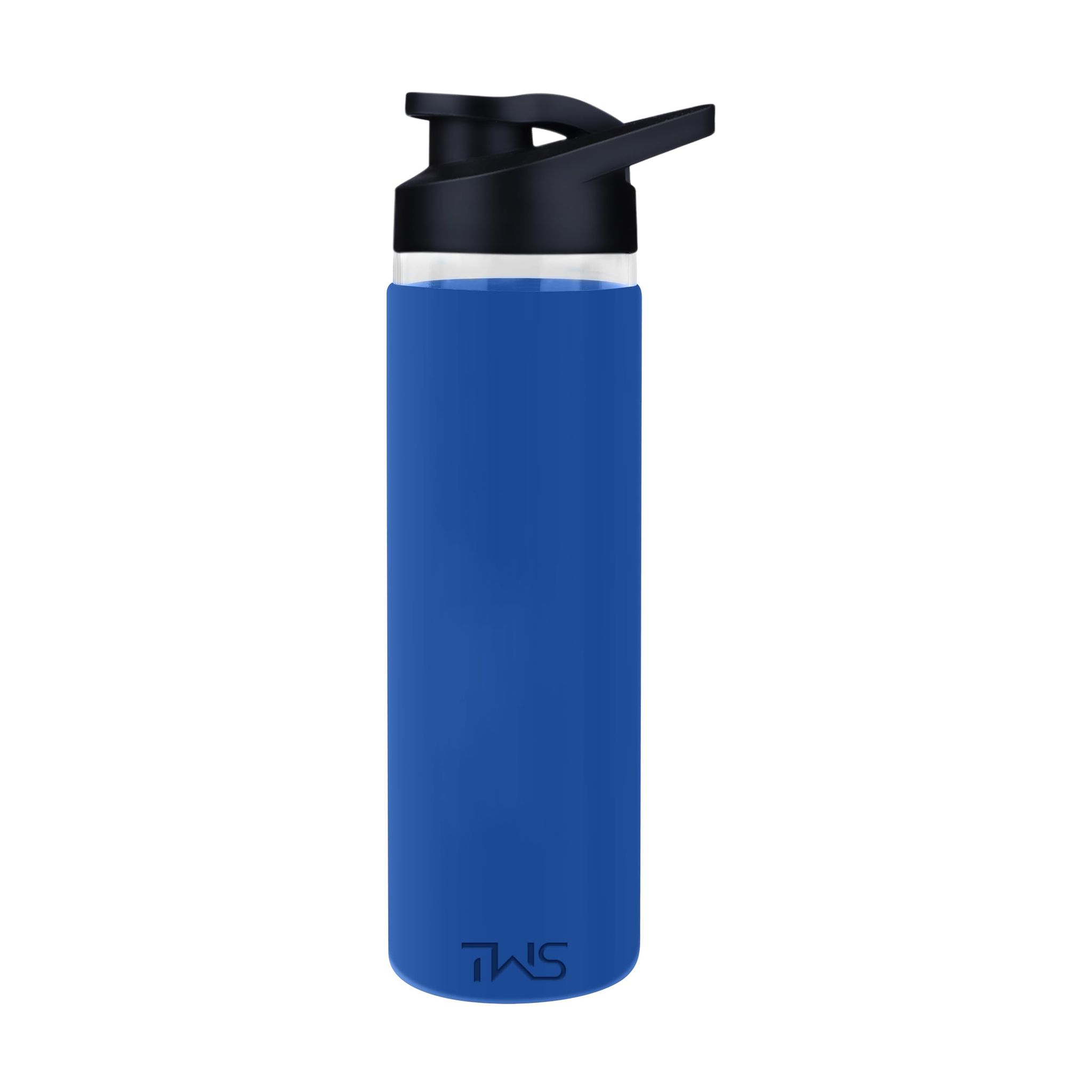 The Wallet Store Pure Wrap Borosilicate Sipper Bottle (Blue, 750 ml)