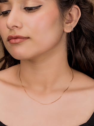 Royal Gold Link Chain | 925 Silver-Golden