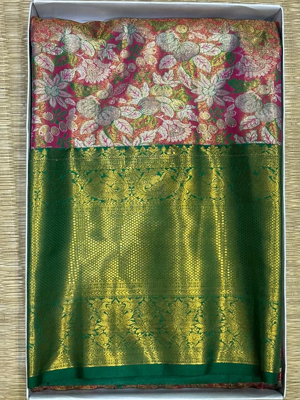 Semi Kanchi Silk Saree