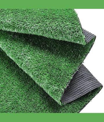 Revexo - Anti-skid Plastic Door Mat ( 40 X 60 cm ) Single - Green