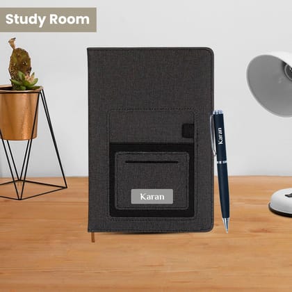 Elegant Personalized Gifts : Pocket Diary with Pen Set