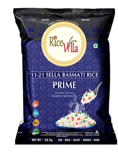 Rice Villa| Prime| 26 kg| 1121 Sella| Basmati Rice