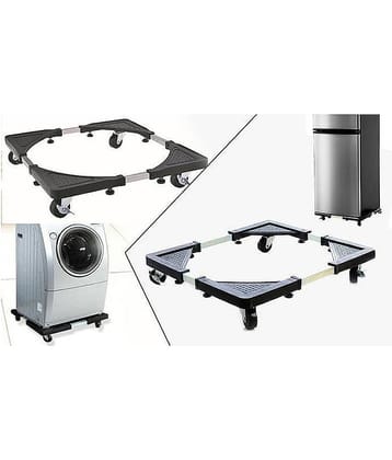 TNT Steel Washing Machine Stand - Black