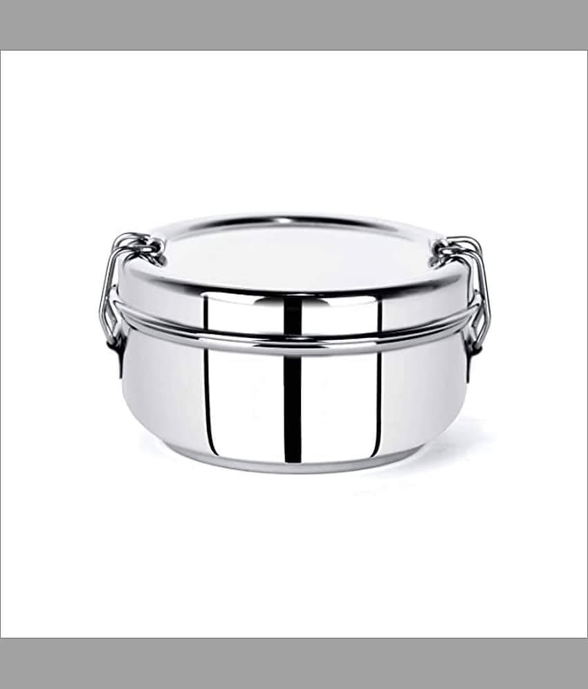 CrossPan Klassic Solo Tiffin Box Stainless Steel Lunch Box 1 - Container ( Pack of 1 )