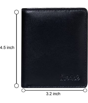 HIDEFLIX Black PU Men's Regular Wallet ( Pack of 1 )