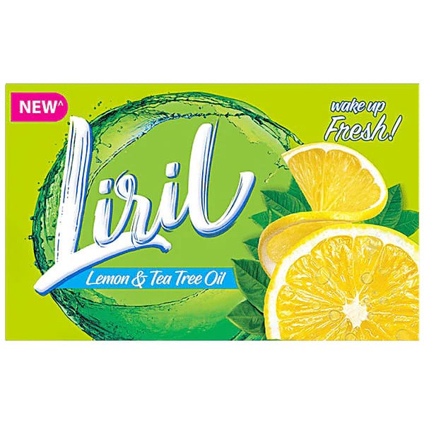 Liril Lemon & Tea Tree Oil Soap, 75 g carton