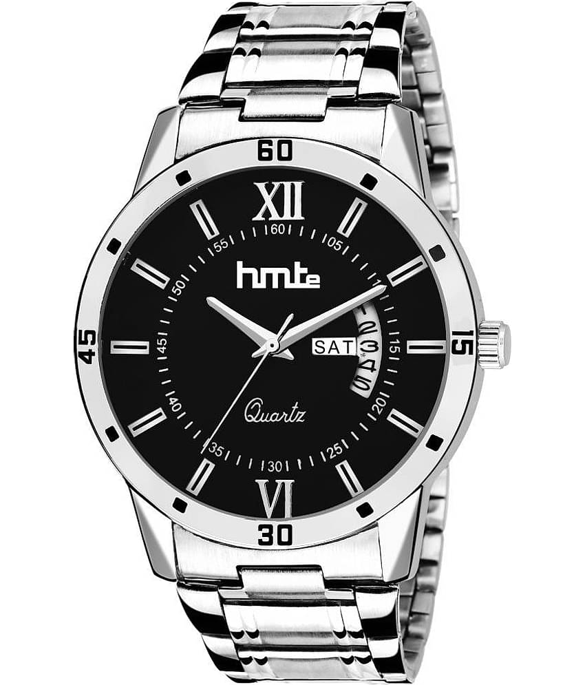 HMTe - Silver Metal Analog Men's Watch