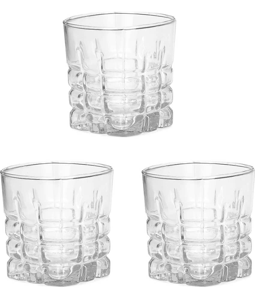 Somil Water/Juice  Glasses Set,  200 ML - (Pack Of 3)