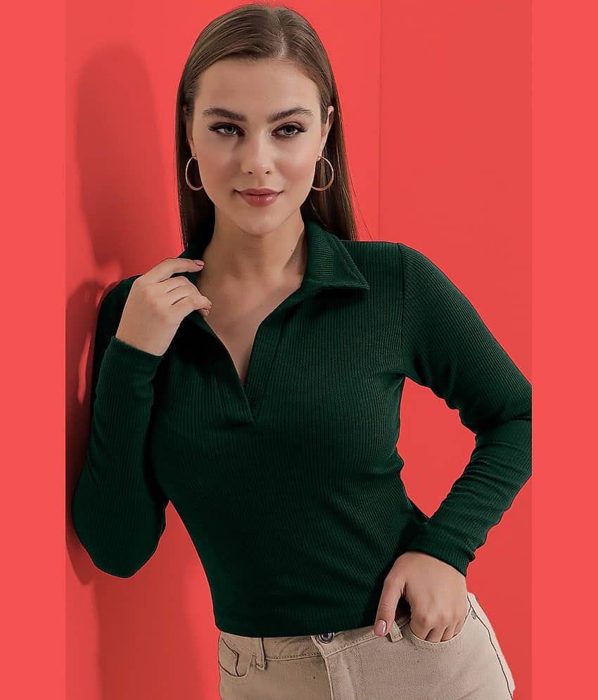 Dream Beauty Fashion Women's Polyester Regular Top ( Red )