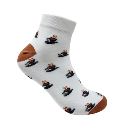 Chai Latte Ankle Socks For Men
