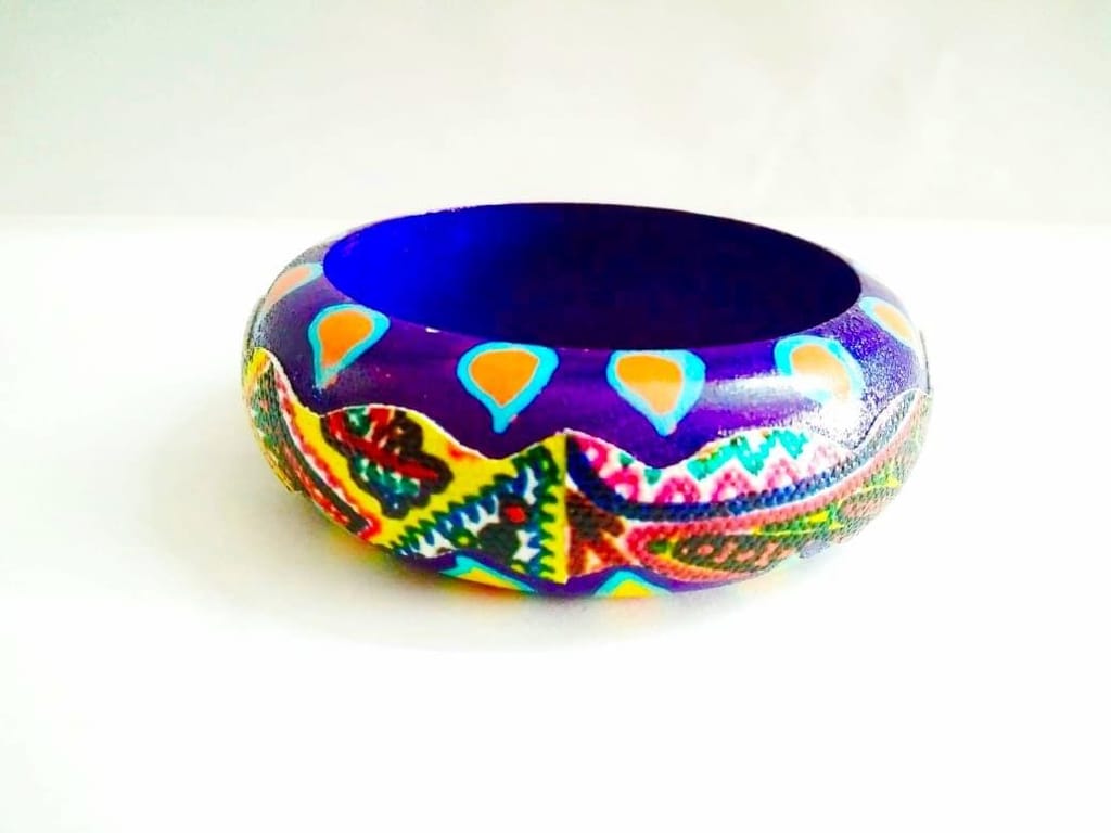 A Quirky Affair - Purple Grapey Bangle