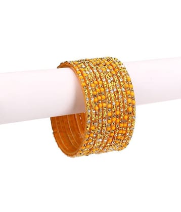 Somil Bangle Party Set Fully Ornamented With Colorful Beads & Crystal With Safety Box-EG_2.6