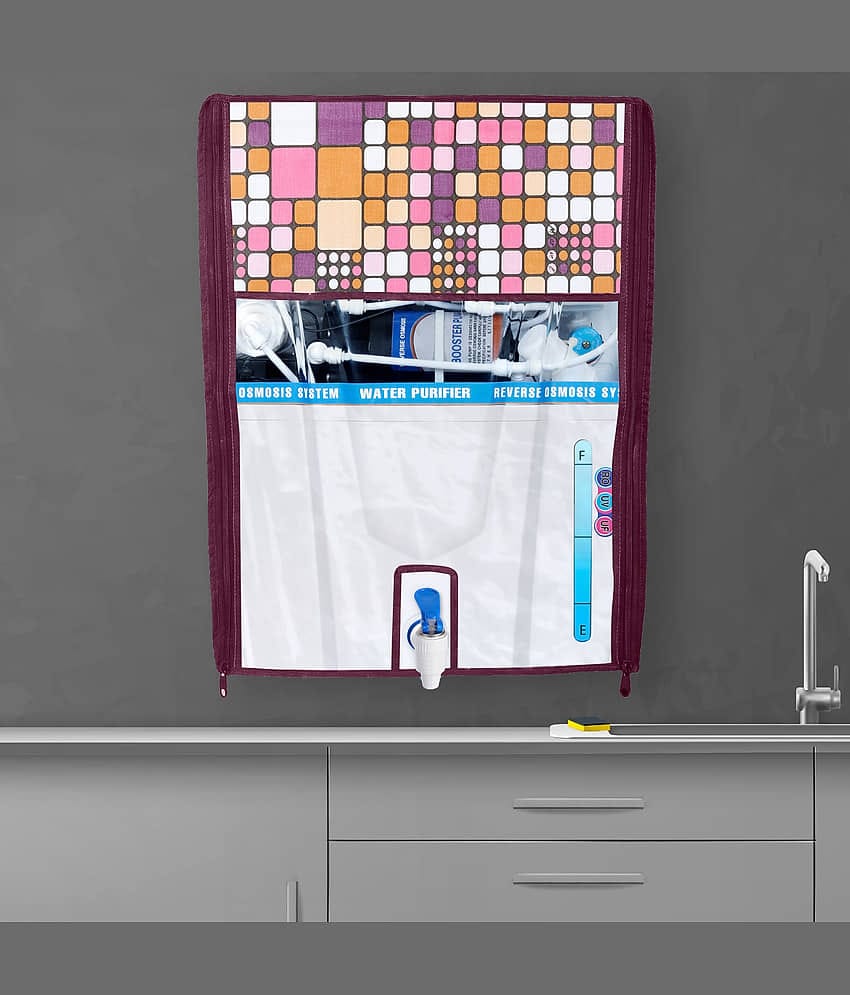 E-Retailer Single PVC Pink Water Purifier Cover
