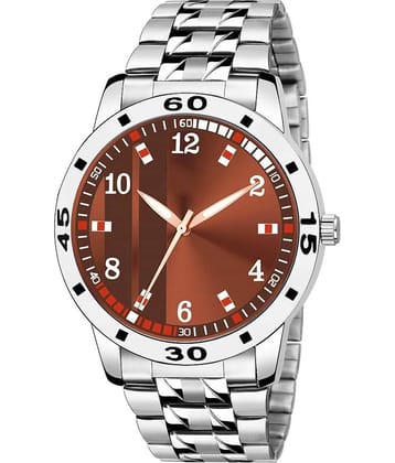 AQUA BLISS Silver Stainless Steel Analog Men's Watch