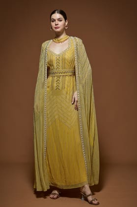 Yellow Kaftan-XS