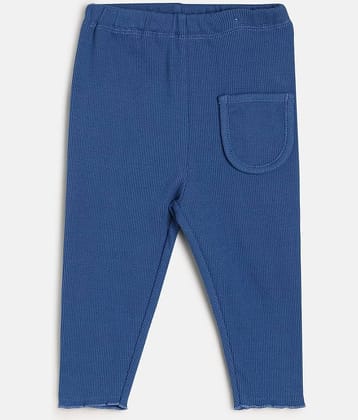 MINI KLUB Pack of 1 Baby Girls Cotton Legging ( Blue )