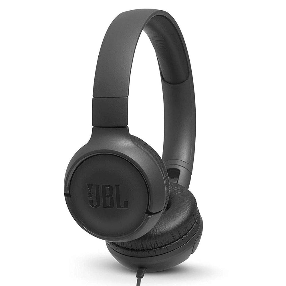 JBL T500 On Ear Headphones With Mic JBL T500 On Ear Headphones With Mic - Default Title