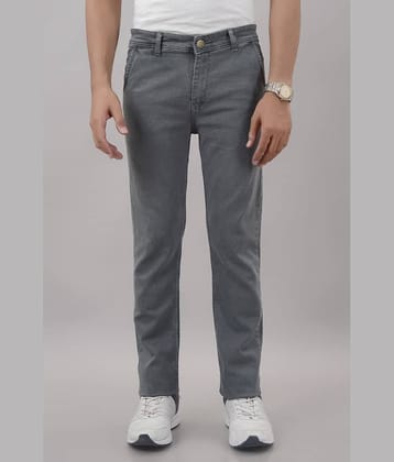 MOUDLIN Slim Fit Clean Look Men's Jeans - Grey ( Pack of 1 )