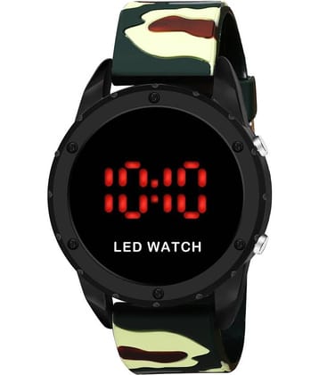 Cosmic - Multicolor Silicon Digital Men's Watch