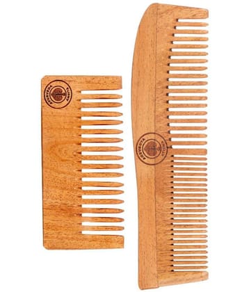 Ayurveda Amrita - Wide Tooth Comb For All Hair Types ( Pack of 2 )