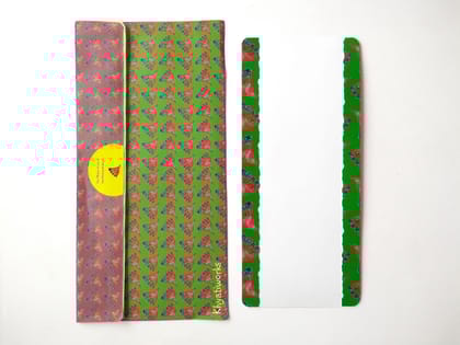 Lakshmi Padam Gift Envelopes and Card - purple