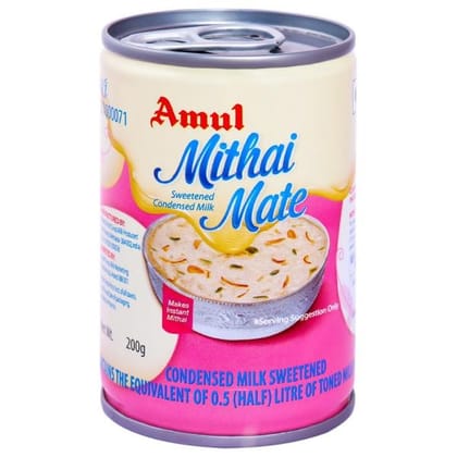 Amul Mithai Mate Sweetened Condensed Milk 200 Gms