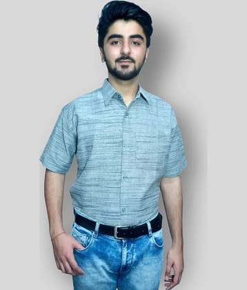 DESHBANDHU DBK - Grey Cotton Regular Fit Men's Formal Shirt (Pack of 1)